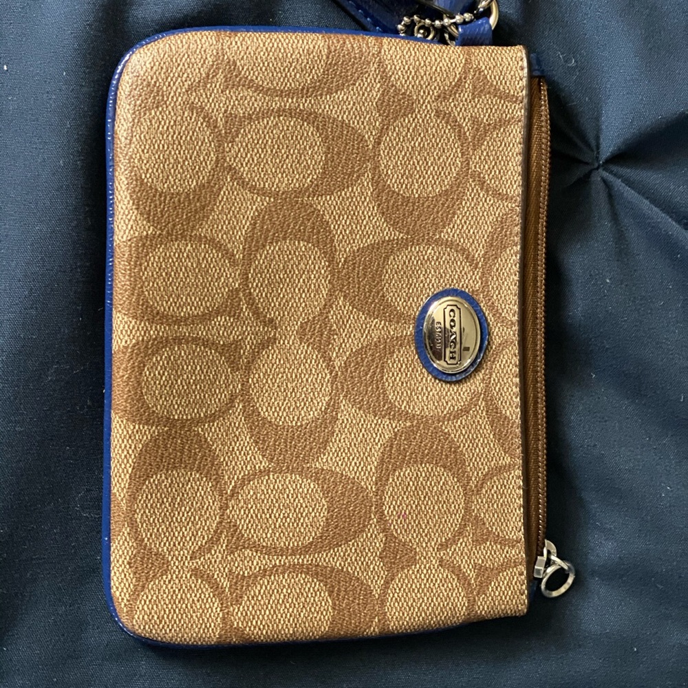 Mini coach wristlet